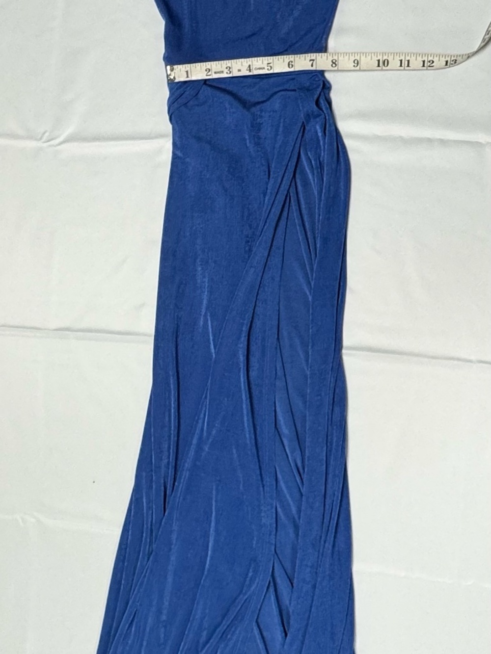 Lucy in the Sky - Blue One Shoulder Maxi Dress -Size XS -  NEW Without Tags. - Picture 10 of 13